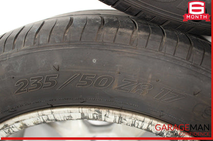 05-08 Porsche Boxster Cayman Wheel Tire Rim Set of 4 Pc R17 OEM