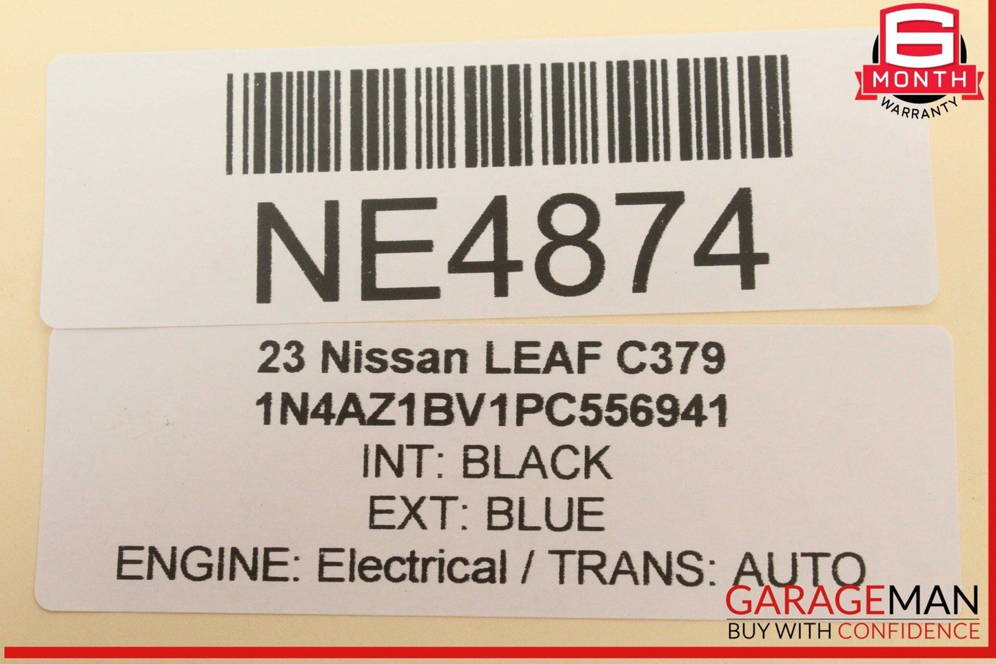 18-24 Nissan Leaf Brake Stop & Gas Accelerator Pedal Assembly 180024AF0A OEM