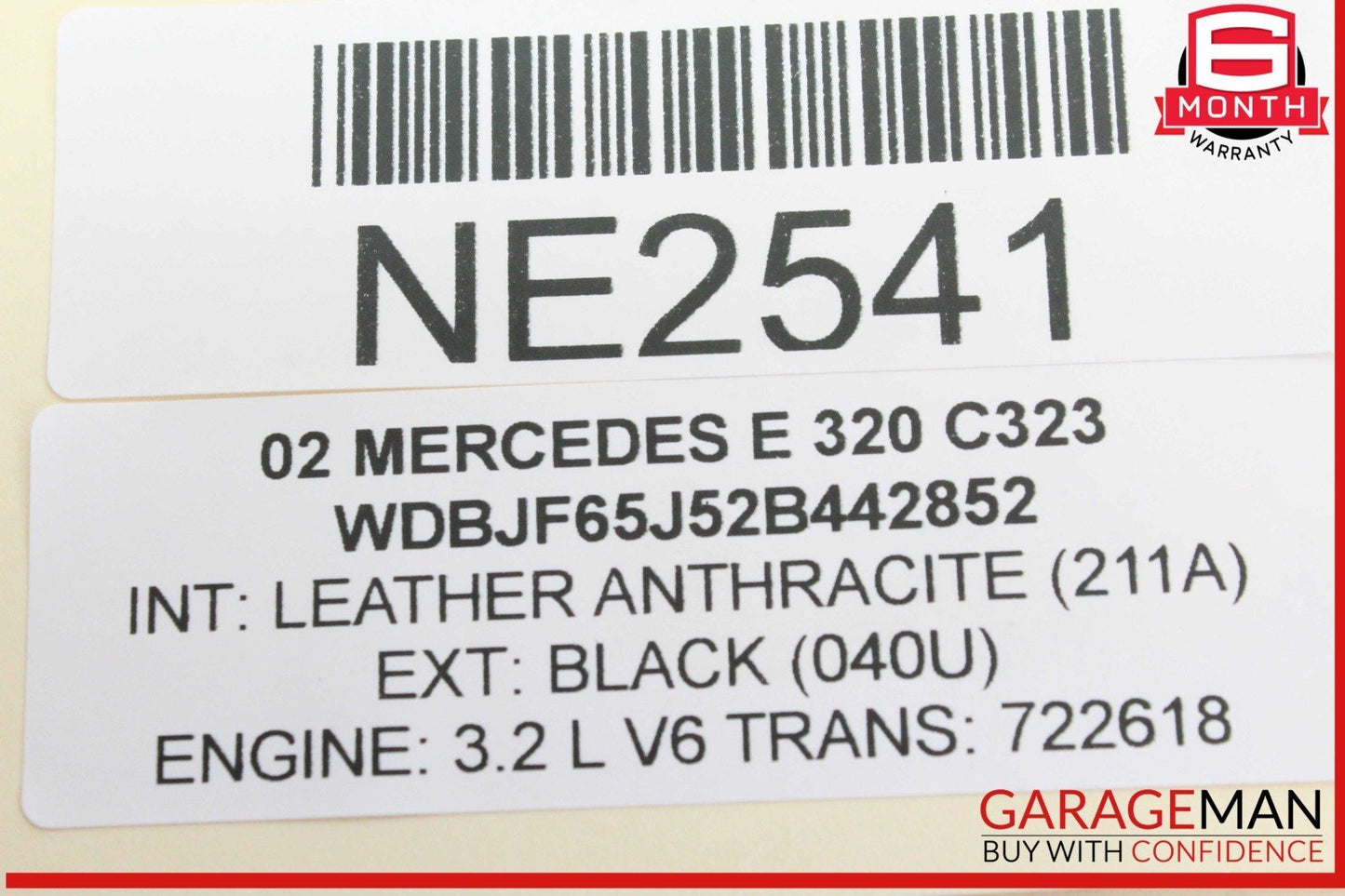 96-02 Mercedes W210 E320 Rear Left Driver Side Spindle Knuckle Wheel Hub