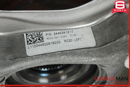 18-25 Audi Q5 Rear Left Driver Side Spindle Knuckle Wheel Hub 80A505435J OEM