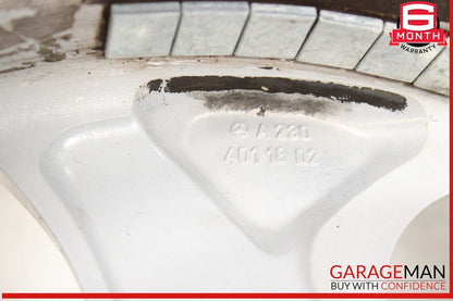 03-12 Mercedes R230 SL500 Rear Wheel Tire Rim 9.5Jx18H2 ET40 R18 2304011802 OEM