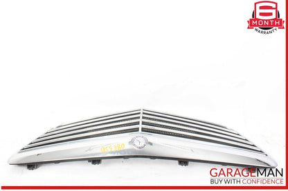 07-09 Mercedes W211 E350 Front Center Bumper Grill Grille Trim Cover Panel OEM