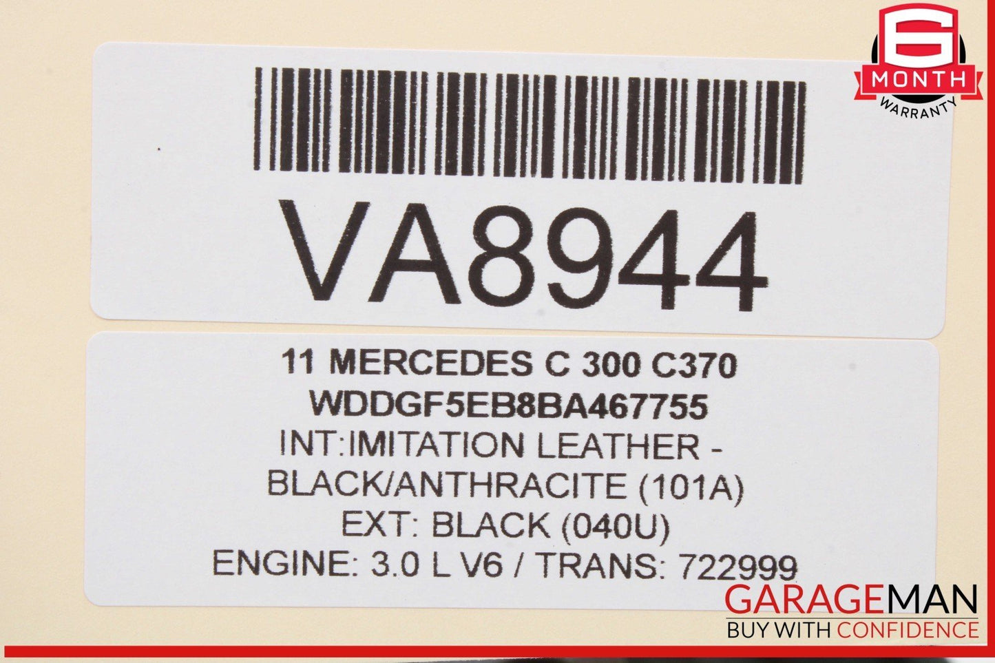 08-20 Mercedes W204 C300 Front Left Side Spindle Knuckle Wheel Hub Bearing OEM