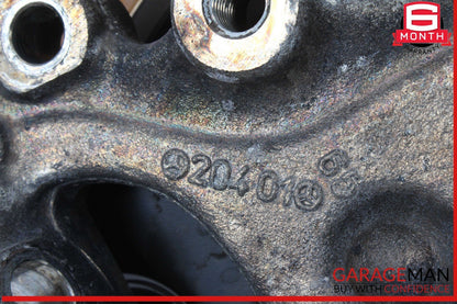 10-16 Mercedes W212 E350 Front Left Side Spindle Knuckle Hub w/ Rotor Disc OEM
