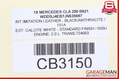 14-20 Mercedes W117 CLA250 GLA250 Engine Bay Fuse Box Assembly