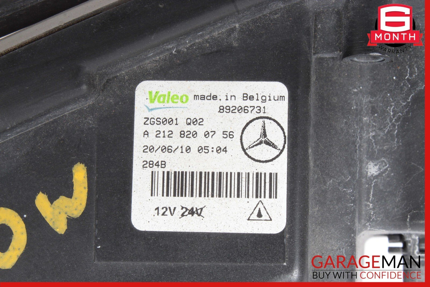 10-11 Mercedes W212 E350 E550 Front Left Side LED Daytime Running Light Fog Lamp