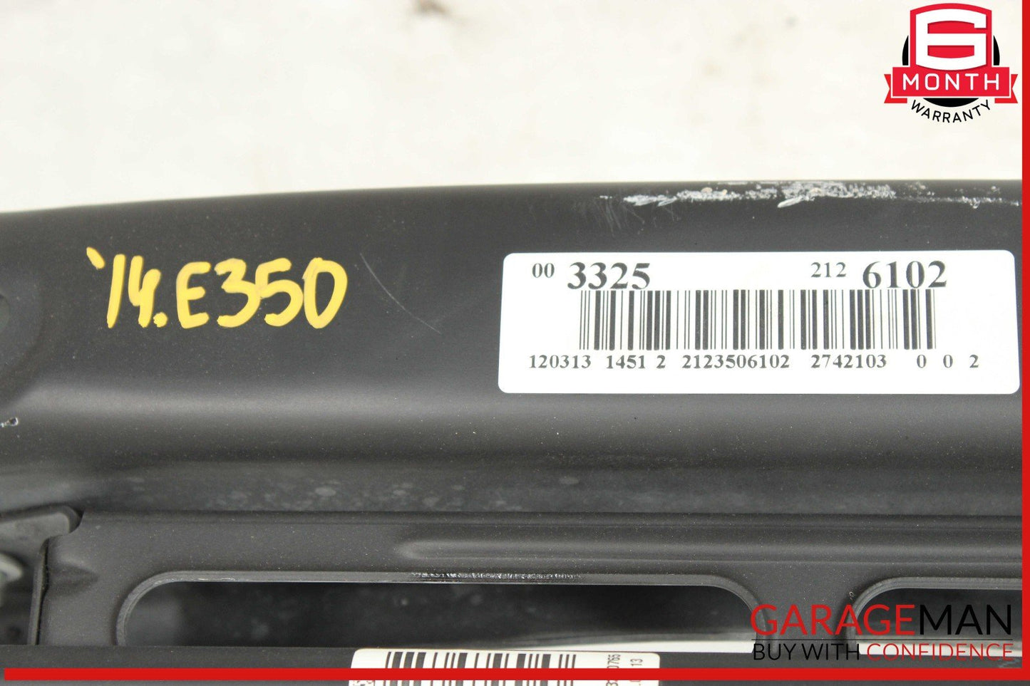 10-18 Mercedes W212 E350 C250 E550 Rear Sub Frame Crossmember Cradle OEM