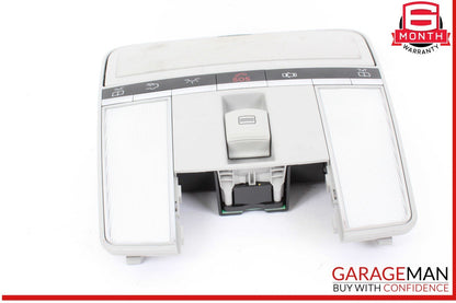 07-09 Mercedes W216 CL550 Overhead Dome Light Sunroof Control Gray OEM