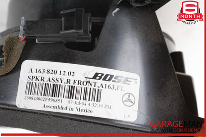 02-05 Mercedes W163 ML350 Front Right & Left Side Bose Sound Speaker Set OEM