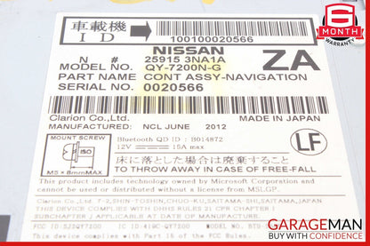 11-12 Nissan Leaf CD Radio GPS Navigation Display Touch Screen OEM