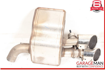 14-17 Maserati Ghibli Rear Left & Right Side Exhaust Muffler Tip Pipe Set of 2