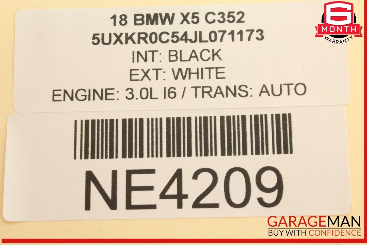 14-18 BMW X5 F15 X6 Front Left Driver Side Spindle Knuckle Wheel Hub OEM