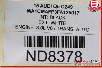 12-17 Audi Q5 A6 3.0L Automatic Transmission Assembly OEM 196k