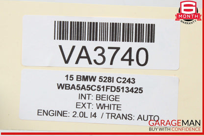 11-16 BMW 528i 535i 550i F10 Rear Left Driver Side Upper Control Arm 6782135 OEM