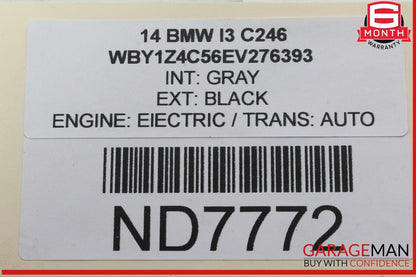 14-21 BMW i3 I01 Hybrid Rear Right Side Bumper Reinforcement Support Bracket OEM