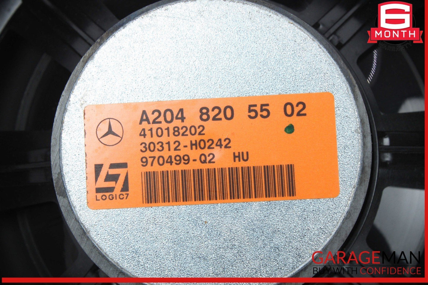 08-18 Mercedes W204 C250 CGI Front Left and Right Door Audio Speaker Set OEM