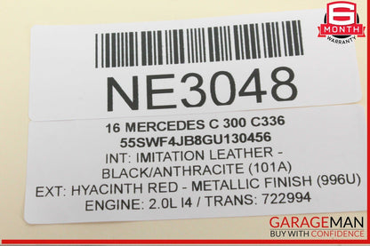 15-18 Mercedes W205 C300 Speedometer Odometer Instrument Cluster Gauge OEM