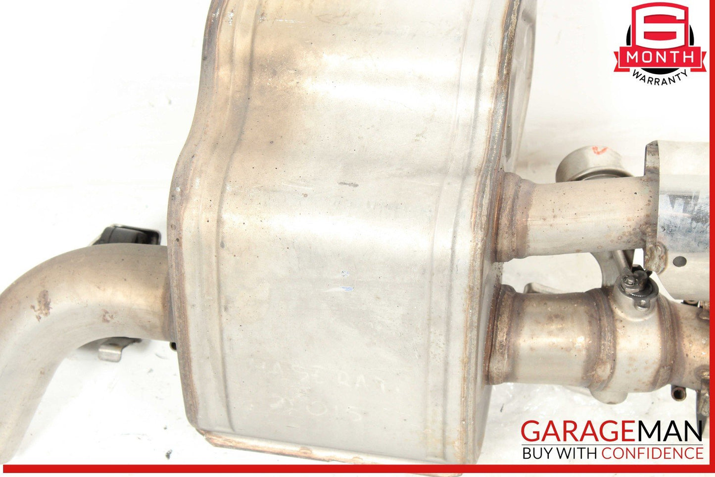 14-17 Maserati Ghibli Rear Left & Right Side Exhaust Muffler Tip Pipe Set of 2