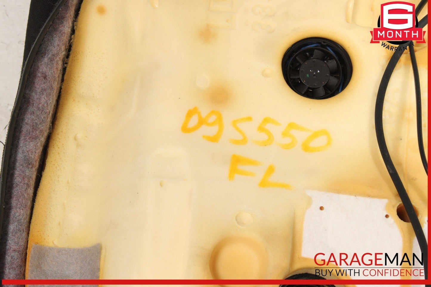 07-09 Mercedes W221 S550 Front Left Driver Side Lower Seat Cushion OEM