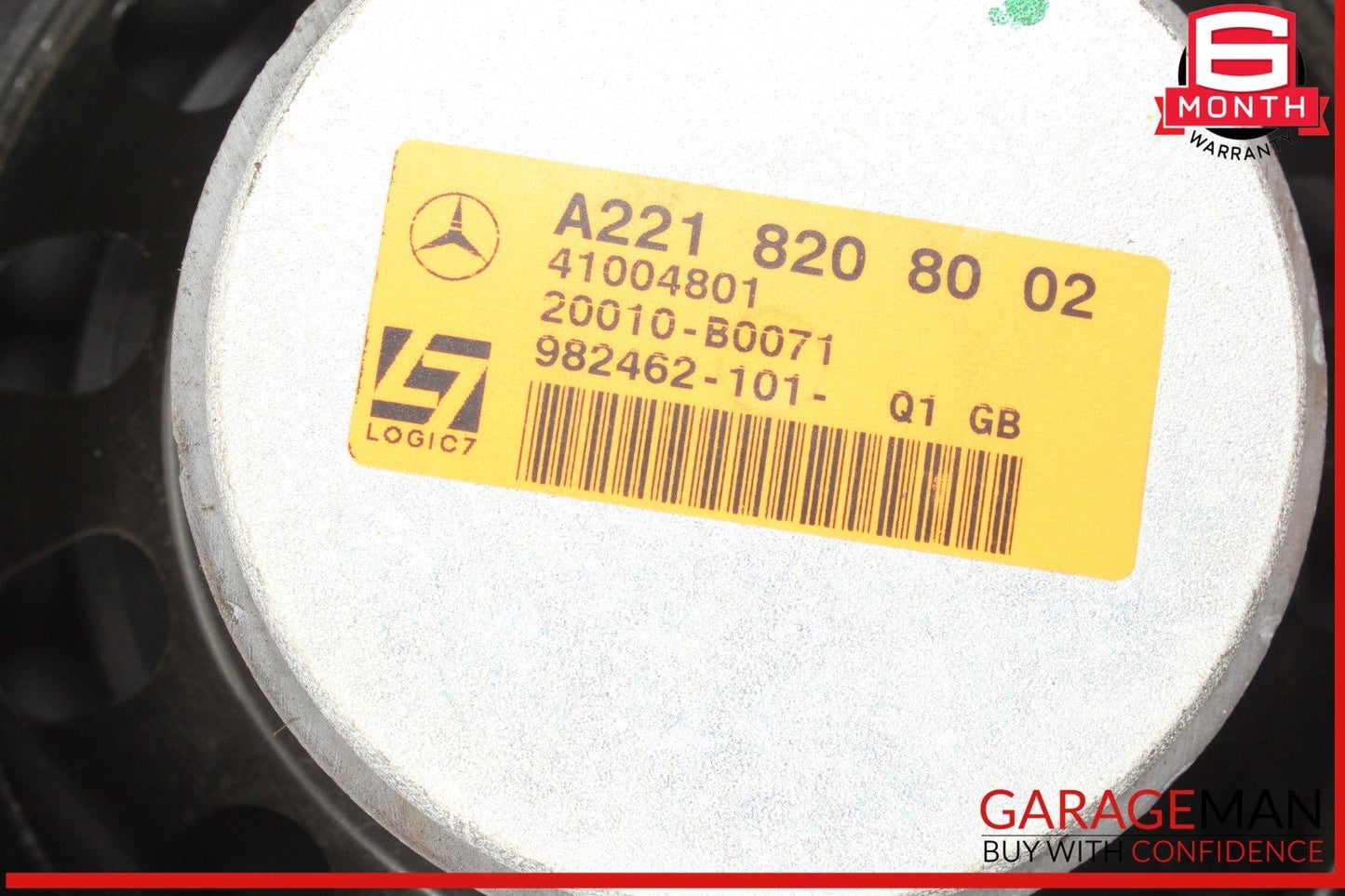 10-13 Mercedes W221 S550 Rear Left & Right Door Loud Speaker Speakers Set of 2