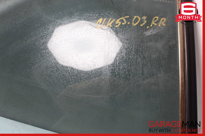 03-09 Mercedes W209 CLK55 CLK63 AMG Rear Right Side Door Window Glass OEM