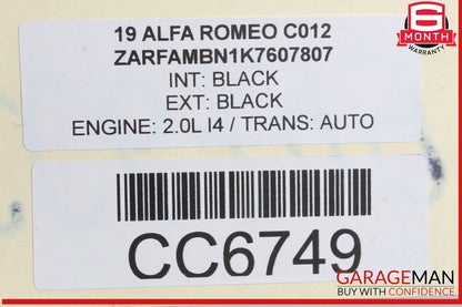 17-22 Alfa Romeo Giulia Rear Sub Frame Subframe Crossmember OEM