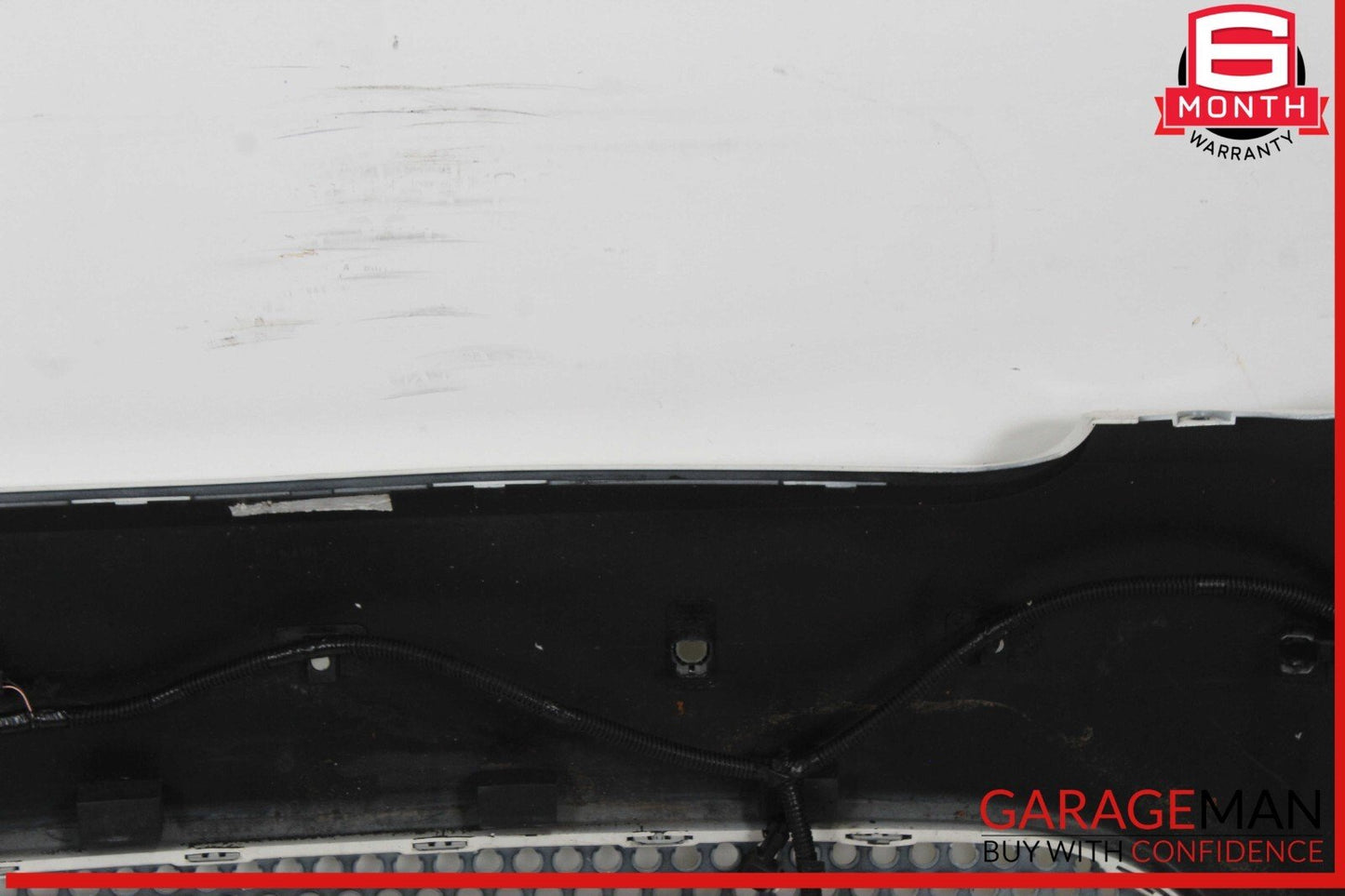 13-17 Fiat 500 Rear Bumper Cover Assembly White OEM