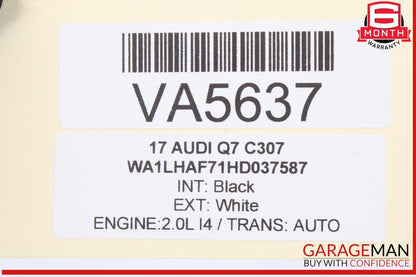 17-23 Audi Q7 Rear Left Driver Side Tie Rod Link Upper Control Arm 4M0501529N