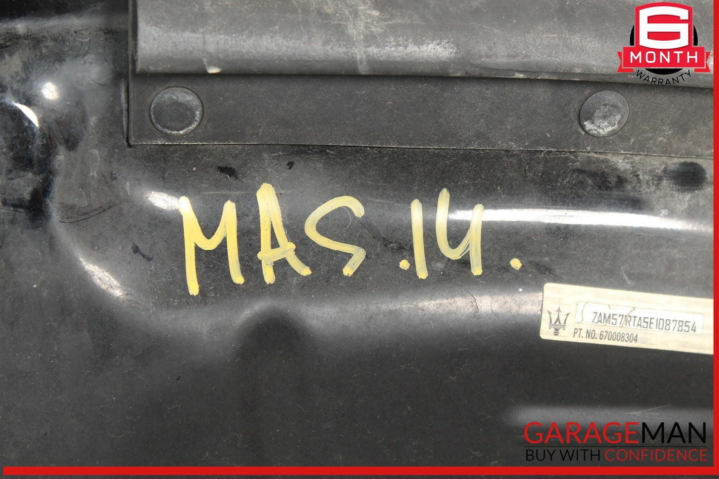 14-17 Maserati Ghibli Hood Bonnet Panel Assembly Black OEM