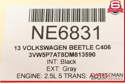 12-19 Volkswagen Beetle Front Dash AC Air Conditioning Climate Control Panel OEM