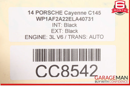 11-18 Porsche Cayenne 958 3.0L Diesel Front Tranny Transmission Transfer Case