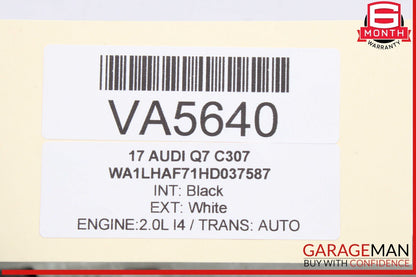 17-23 Audi Q7 Rear Left Driver Side Rearward Upper Control Arm 4M0505397Q OEM