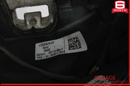 15-18 Audi Q3 Front Left Driver Side Steering Wheel Black 4L0419689A OEM