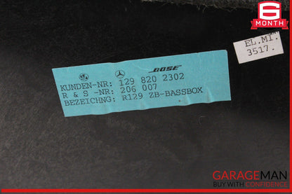 94-02 Mercedes R129 SL500 Audio Sound Sub Woofer Subwoofer Speaker Bose OEM