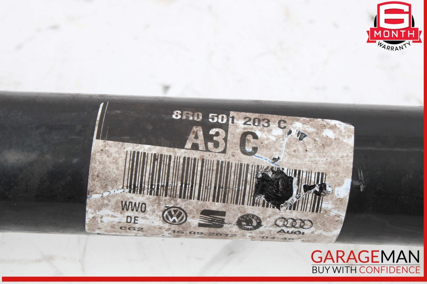 13-17 Audi Q5 SQ5 Rear Left or Rear Right Side CV Axle Shaft 8R0501203C OEM