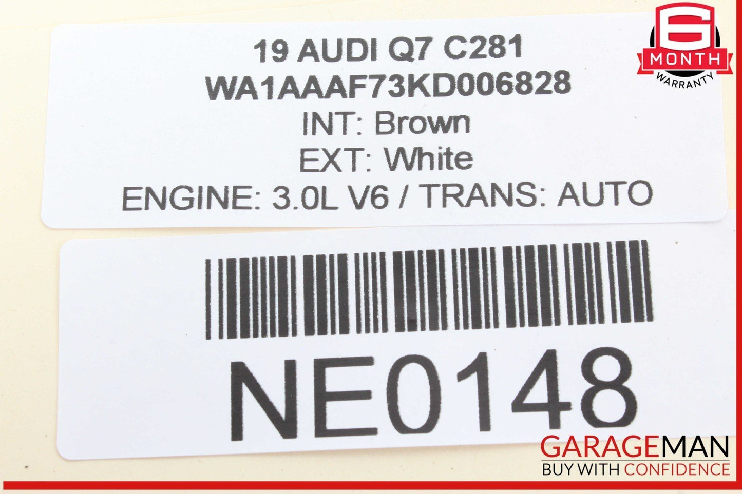 17-24 Audi Q7 Rear Subwoofer Speaker Box 4M0035621 OEM