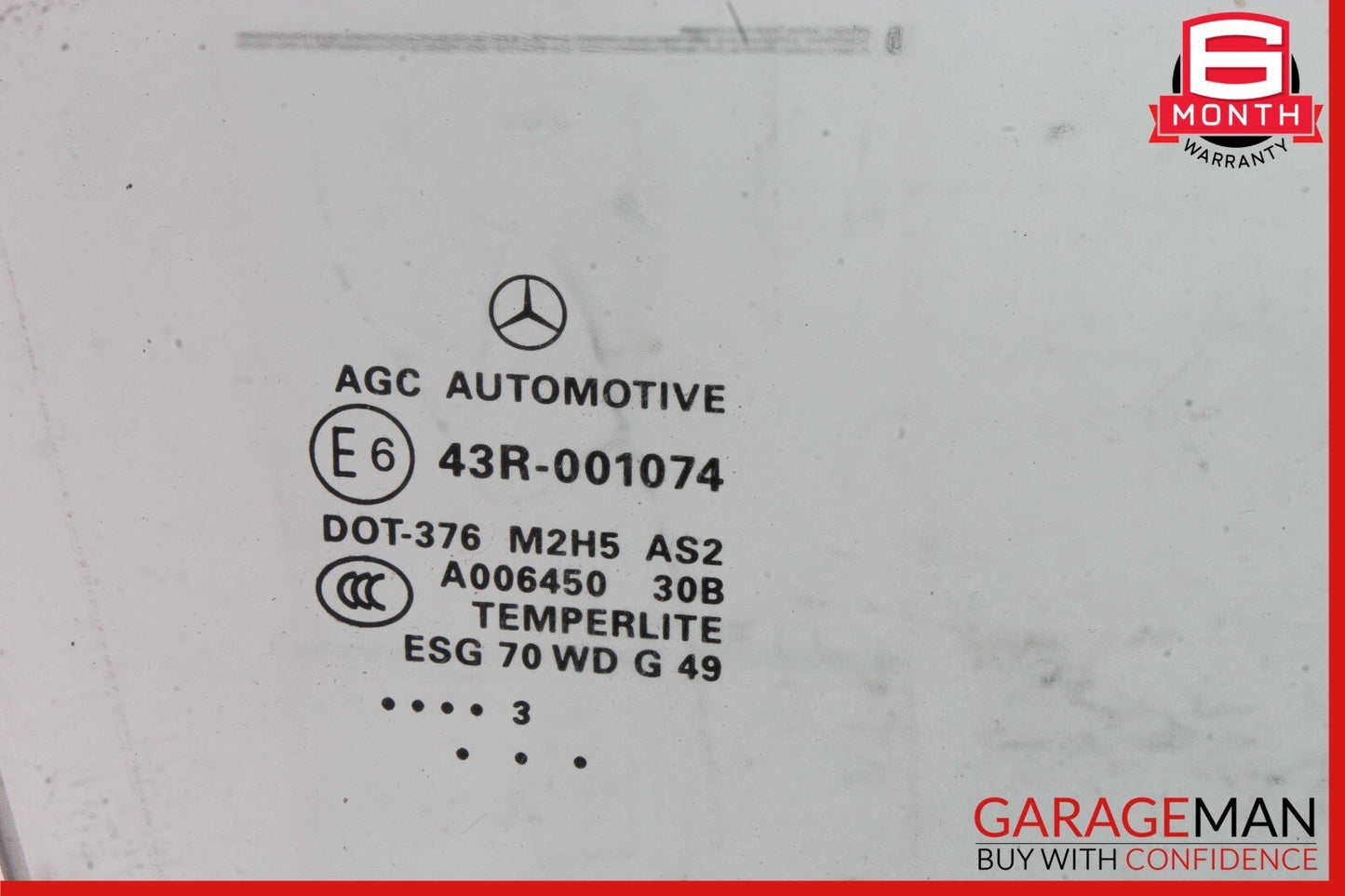 12-19 Mercedes X166 GL450 GLE43 AMG GLS550 Front Right Door Window Glass OEM