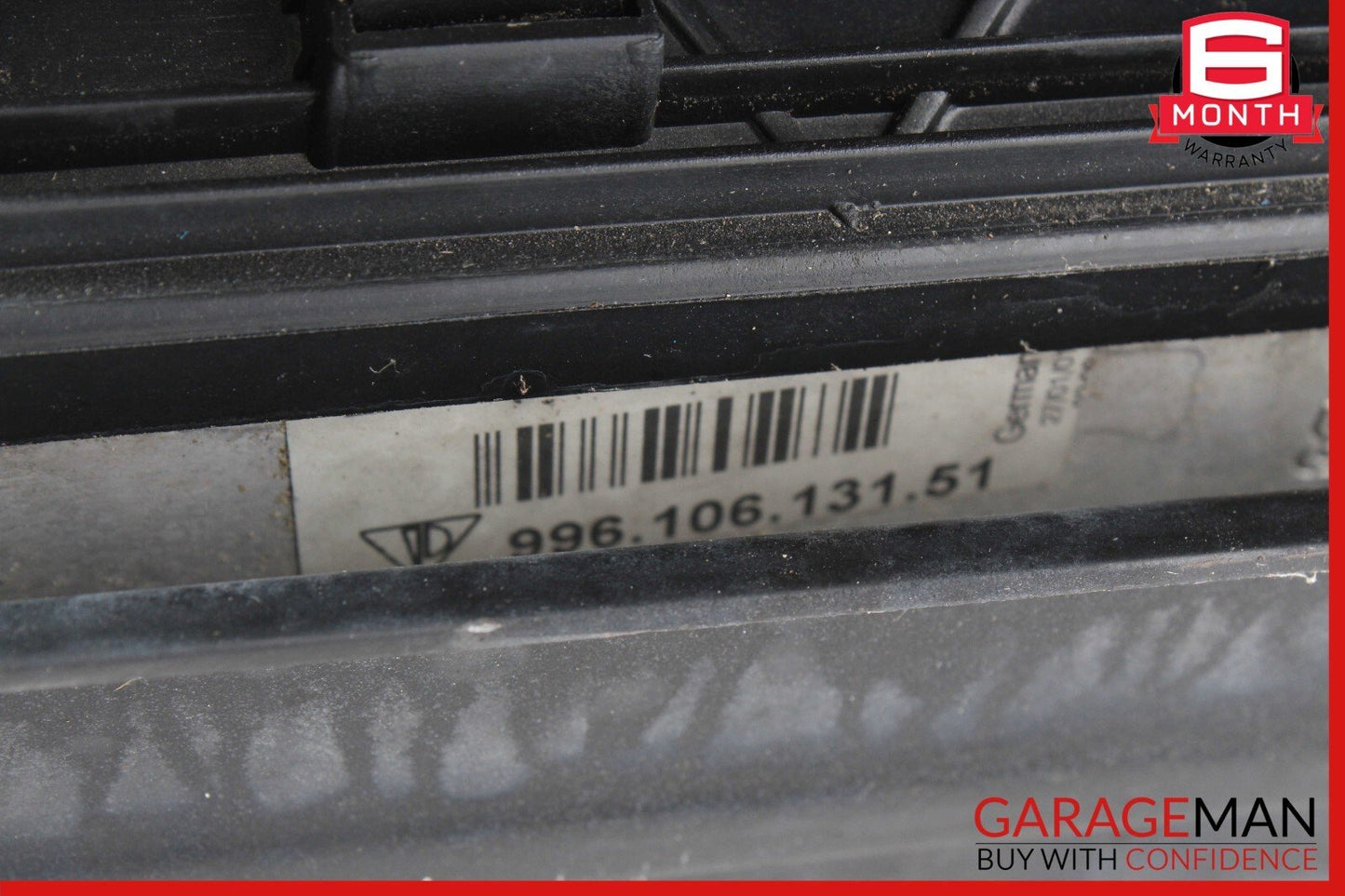97-05 Porsche Boxster 986 Left Engine Cooling Radiator AC Air Condenser Assy OEM