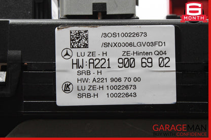 10-14 Mercedes W221 S550 CL550 CL65 AMG Rear Trunk Fuse Relay Junction Box OEM