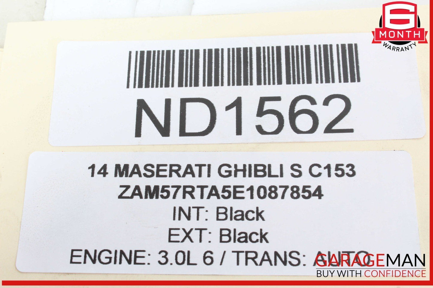 14-17 Maserati Ghibli S Rear Left Driver Side Spindle Knuckle Hub Bearing OEM
