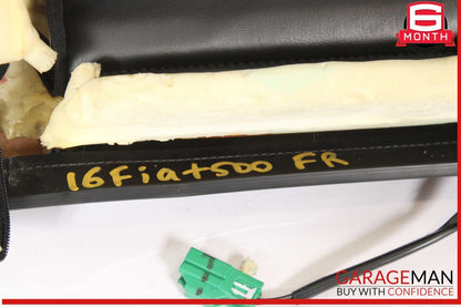 14-19 Fiat 500 Front Right Passager Side Seat Top Upper Seat Cushion OEM