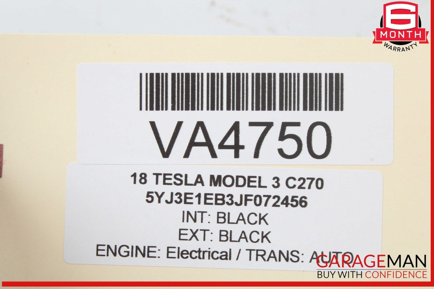 17-23 Tesla Model 3 AWD Front Right or Left Side Axle Shaft Halfshaft OEM