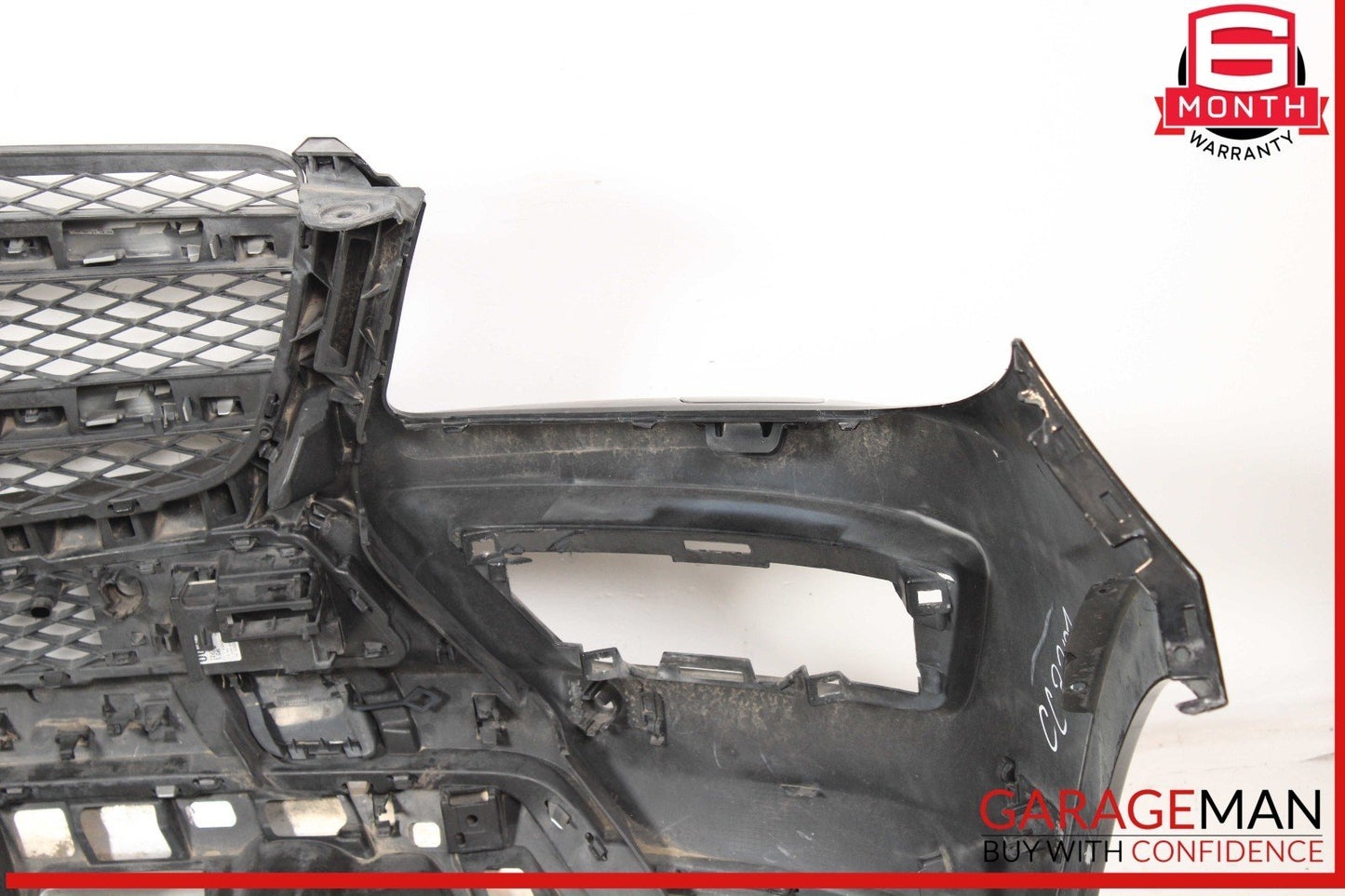 13-16 Mercedes X166 GL450 Base Front Bumper Cover Grille Trim Assembly OEM