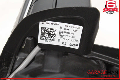 19-24 Audi Q3 Front Left Driver Side Steering Wheel Black 83A419091AF OEM