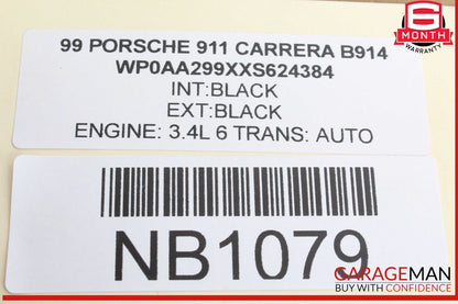 97-04 Porsche Carrera 911 996 Boxster 986 Right Radiator A/C Condenser Fan Assy