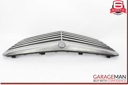 07-09 Mercedes W211 E500 E350 Front Center Bumper Grill Grille Trim Cover Panel