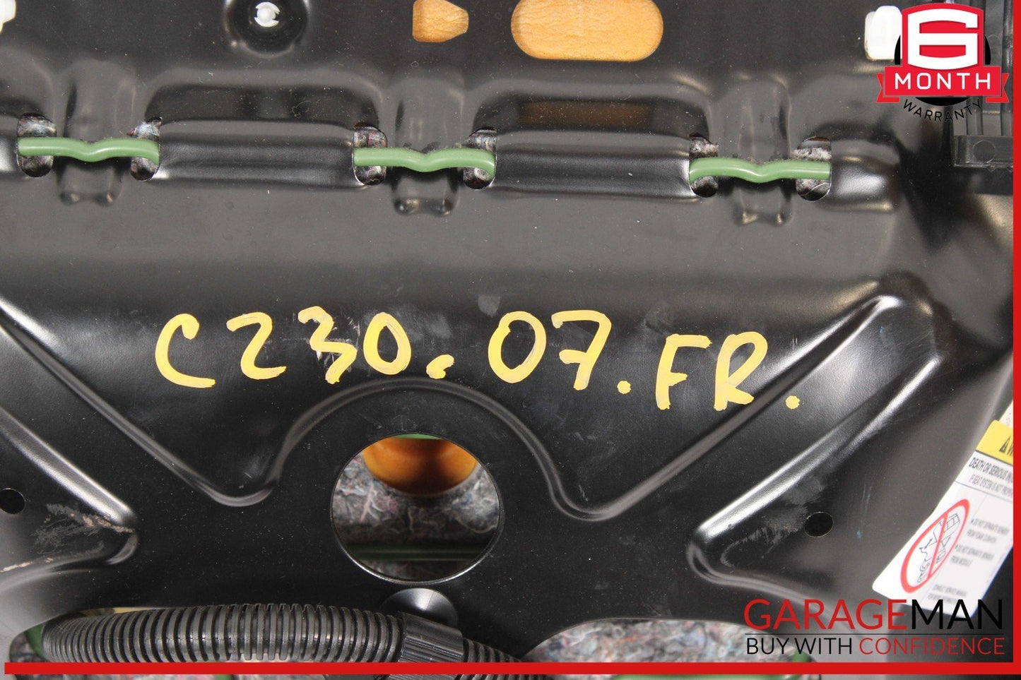 05-07 Mercedes W203 C230 C350 Front Right Side Bottom Lower Seat Cushion OEM