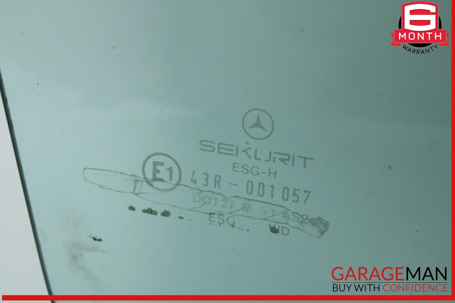 84-93 Mercedes W201 190E 190D Front Right Passenger Side Window Door Glass OEM