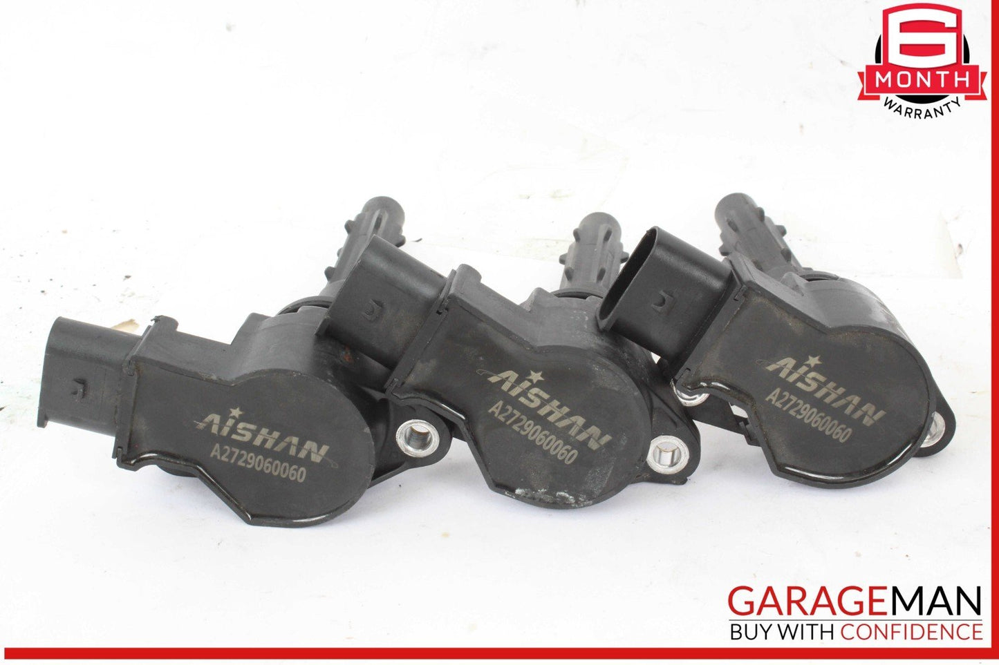 05-13 Mercedes W212 E350 Wagon GLK350 M272 Ignition Coil Spark Plug Set of 6 Pc OEM
