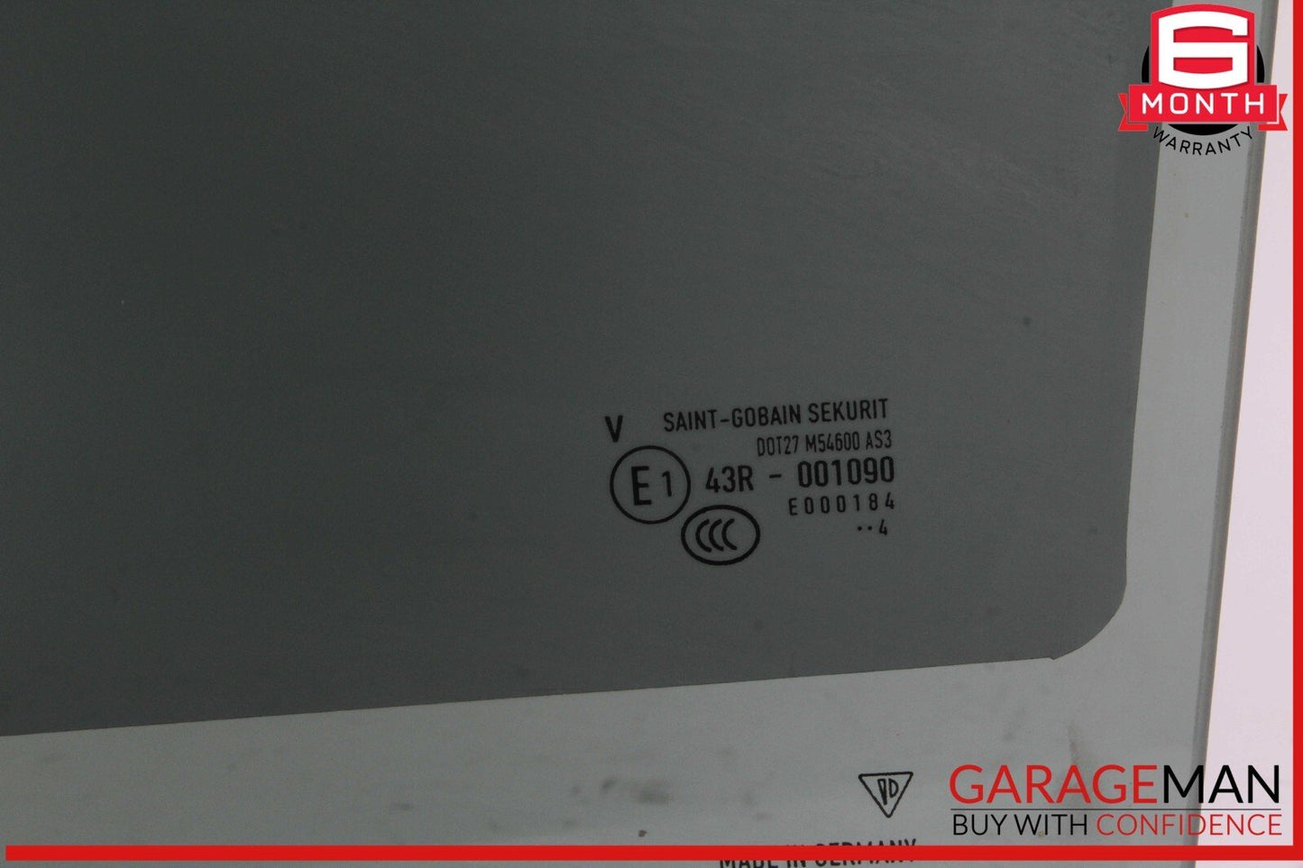 11-18 Porsche Cayenne 958 Rear Left Driver Side Door Window Glass OEM